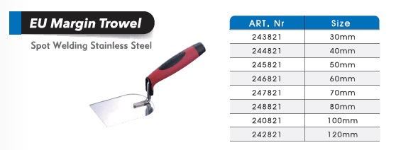 EU Margin Trowels/ Cement Tools